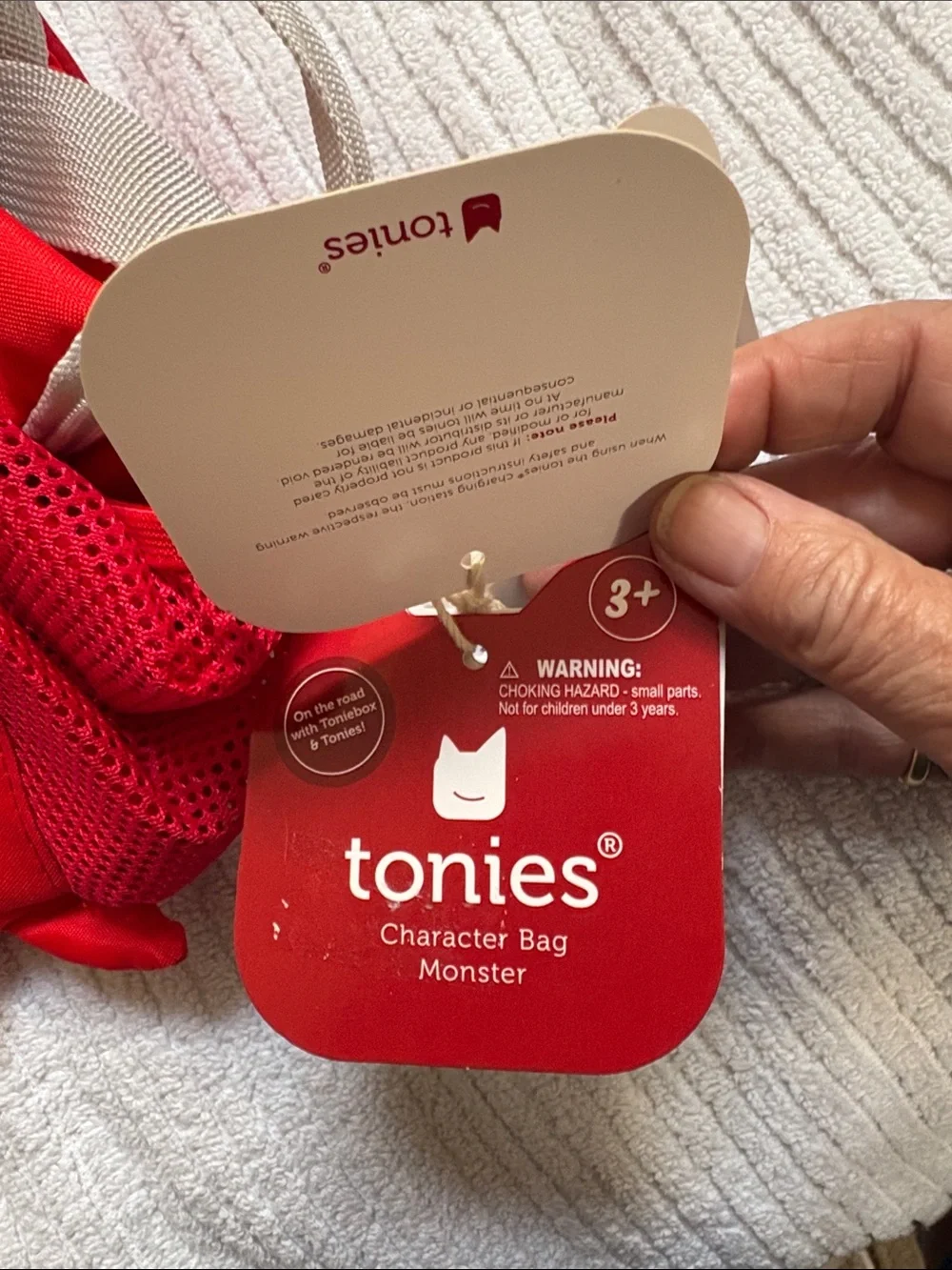 Tonies bright red